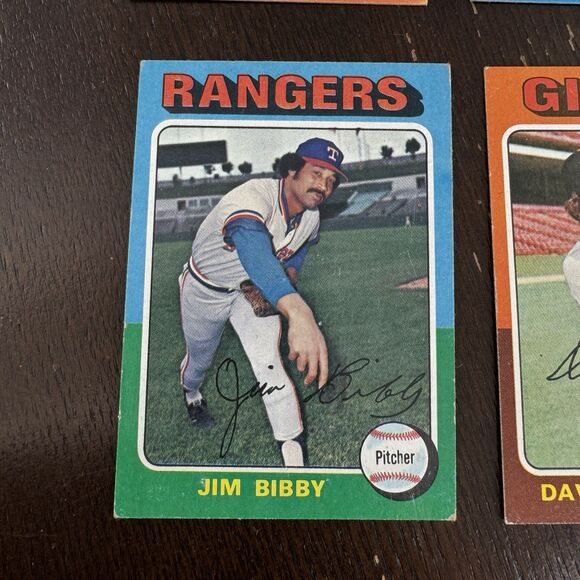 1975 Topps Baseball 12 Card Lot w Dave Kingman Pedro Garcia Tim Foli Jim Bibby - Picture 10 of 12